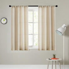 Load image into Gallery viewer, CDIY Short Curtains For Kitchen Solid Voile Curtains For Living Room Modern Bedroom Sheer Curtains Window Screening Drapes Decor