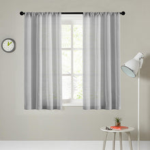 Load image into Gallery viewer, CDIY Short Curtains For Kitchen Solid Voile Curtains For Living Room Modern Bedroom Sheer Curtains Window Screening Drapes Decor