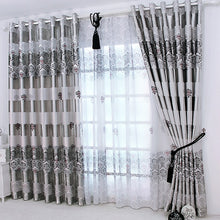 Load image into Gallery viewer, 1 pc 2019 New Curtains for Windows Drapes European Modern Elegant Noble Printing Shade Curtain For Living Room Bedroom