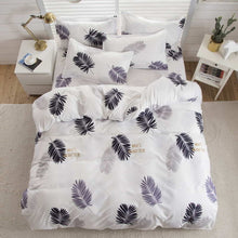 Load image into Gallery viewer, Fashion Simple Style home bedding sets bed linen duvet cover flat sheet Bedding Set Winter Full King Single Queen,bed set 2019
