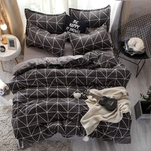Load image into Gallery viewer, Fashion Simple Style home bedding sets bed linen duvet cover flat sheet Bedding Set Winter Full King Single Queen,bed set 2019