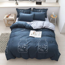 Load image into Gallery viewer, Fashion Simple Style home bedding sets bed linen duvet cover flat sheet Bedding Set Winter Full King Single Queen,bed set 2019