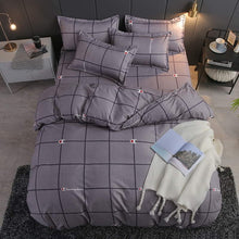 Load image into Gallery viewer, Fashion Simple Style home bedding sets bed linen duvet cover flat sheet Bedding Set Winter Full King Single Queen,bed set 2019