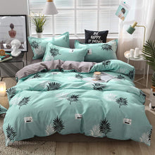 Load image into Gallery viewer, Fashion Simple Style home bedding sets bed linen duvet cover flat sheet Bedding Set Winter Full King Single Queen,bed set 2019