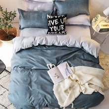 Load image into Gallery viewer, Fashion Simple Style home bedding sets bed linen duvet cover flat sheet Bedding Set Winter Full King Single Queen,bed set 2019