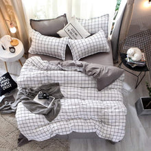 Load image into Gallery viewer, Fashion Simple Style home bedding sets bed linen duvet cover flat sheet Bedding Set Winter Full King Single Queen,bed set 2019