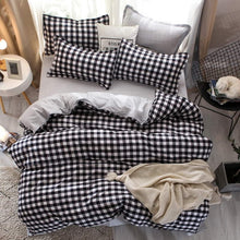 Load image into Gallery viewer, Fashion Simple Style home bedding sets bed linen duvet cover flat sheet Bedding Set Winter Full King Single Queen,bed set 2019