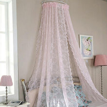 Load image into Gallery viewer, Lace Curtains Voile Tulle Curtains Insect Bed Canopy Netting Drape Panel Leaf Door Window Sheer Curtain for Living Room