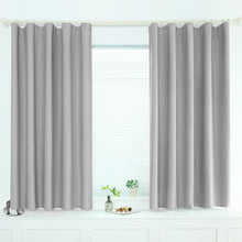 Load image into Gallery viewer, CDIY Modern Short Curtains Window Kitchen Blackout Curtains For Living Room Bedroom Soild Treatments Curtains For Door Balcony