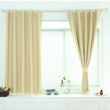 Load image into Gallery viewer, CDIY Modern Short Curtains Window Kitchen Blackout Curtains For Living Room Bedroom Soild Treatments Curtains For Door Balcony
