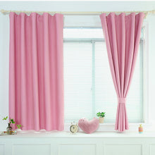 Load image into Gallery viewer, CDIY Modern Short Curtains Window Kitchen Blackout Curtains For Living Room Bedroom Soild Treatments Curtains For Door Balcony