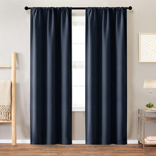 Load image into Gallery viewer, High Shading Blackout Curtains For Bedroom Modern Thermal Insulating Solid Finished Curtains Living Room Window Treatment Drapes