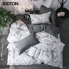 Load image into Gallery viewer, JDDTON New Arrival Classical Double sided Bed Linings Concise Style Bedding Set Quilt Cover Pillowcase Cover Bed BE031