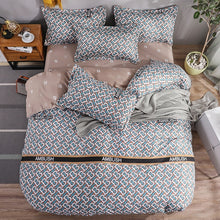 Load image into Gallery viewer, BEST.WENSD 3/4pcs/set Ultra Soft king Bedding Sets Duvet Cover Bed Cover Set Flat Sheet Set Pillowcase Set of 2 for Woman Men