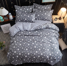 Load image into Gallery viewer, BEST.WENSD 3/4pcs/set Ultra Soft king Bedding Sets Duvet Cover Bed Cover Set Flat Sheet Set Pillowcase Set of 2 for Woman Men
