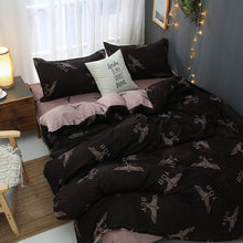 Load image into Gallery viewer, BEST.WENSD 3/4pcs/set Ultra Soft king Bedding Sets Duvet Cover Bed Cover Set Flat Sheet Set Pillowcase Set of 2 for Woman Men