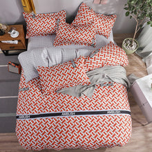 Load image into Gallery viewer, BEST.WENSD 3/4pcs/set Ultra Soft king Bedding Sets Duvet Cover Bed Cover Set Flat Sheet Set Pillowcase Set of 2 for Woman Men