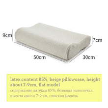 Load image into Gallery viewer, NOYOKE latex orthopedic massage bed pillow sleep brand cervical neck pillow soft for sleeping