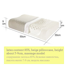 Load image into Gallery viewer, NOYOKE latex orthopedic massage bed pillow sleep brand cervical neck pillow soft for sleeping