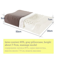 Load image into Gallery viewer, NOYOKE latex orthopedic massage bed pillow sleep brand cervical neck pillow soft for sleeping