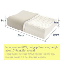 Load image into Gallery viewer, NOYOKE latex orthopedic massage bed pillow sleep brand cervical neck pillow soft for sleeping