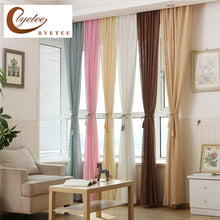 Load image into Gallery viewer, {byetee} European Tulle Kitchen Sheer Organza Voile Curtains Doors For Bedroom Window Bird's Nest Curtain Living Room Window