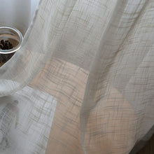 Load image into Gallery viewer, {byetee} European Tulle Kitchen Sheer Organza Voile Curtains Doors For Bedroom Window Bird's Nest Curtain Living Room Window