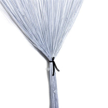 Load image into Gallery viewer, Beaded Curtain String Door Window Room Panel Glitter Crystal Ball Tassel String Line Door Window Curtain Room Divider Decorative