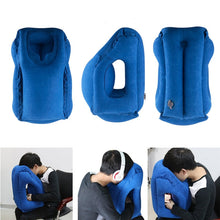 Load image into Gallery viewer, Travel pillow Inflatable pillows  air soft cushion trip portable innovative products body back support Foldable blow neck pillow