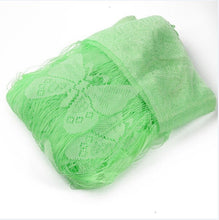 Load image into Gallery viewer, Butterfly Tassel String Tulle Voile Curtain Sheer Room Divider Curtains Door Floral Embroidered Shaggy Butterfly Sheer Voile