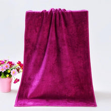 Load image into Gallery viewer, Quick-drying Towel Absorbent Microfiber Beach Thick Bath Towel Bath Robe Adult Bathroom 35x75cm #05