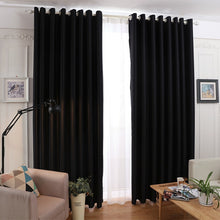 Load image into Gallery viewer, Modern blackout curtains for window blinds drapes Cheap blackout curtains for living room,Black,Gray,Coffee,Beige Curtains