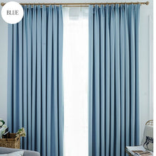 Load image into Gallery viewer, ENHAO Modern Blackout Curtains for Living Room Bedroom Window Curtains for Solid Thick Curtains Fabric Drapes Blind Custom made