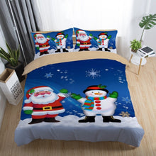 Load image into Gallery viewer, 3D Printed Merry Christmas Bedding Set Queen/Twin/King Size  Christmas Decoration for Home