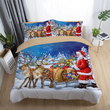 Load image into Gallery viewer, 3D Printed Merry Christmas Bedding Set Queen/Twin/King Size  Christmas Decoration for Home