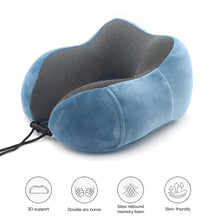 Load image into Gallery viewer, U Shaped Memory Foam Neck Pillows Soft Slow Rebound Space 30*28*14CM Cervical Healthcare Bedding Drop Shipping Travel Pillow