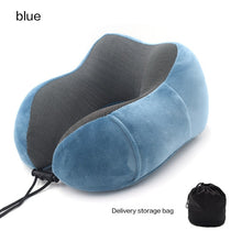 Load image into Gallery viewer, U Shaped Memory Foam Neck Pillows Soft Slow Rebound Space 30*28*14CM Cervical Healthcare Bedding Drop Shipping Travel Pillow